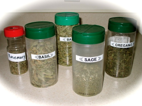 Dried herbs