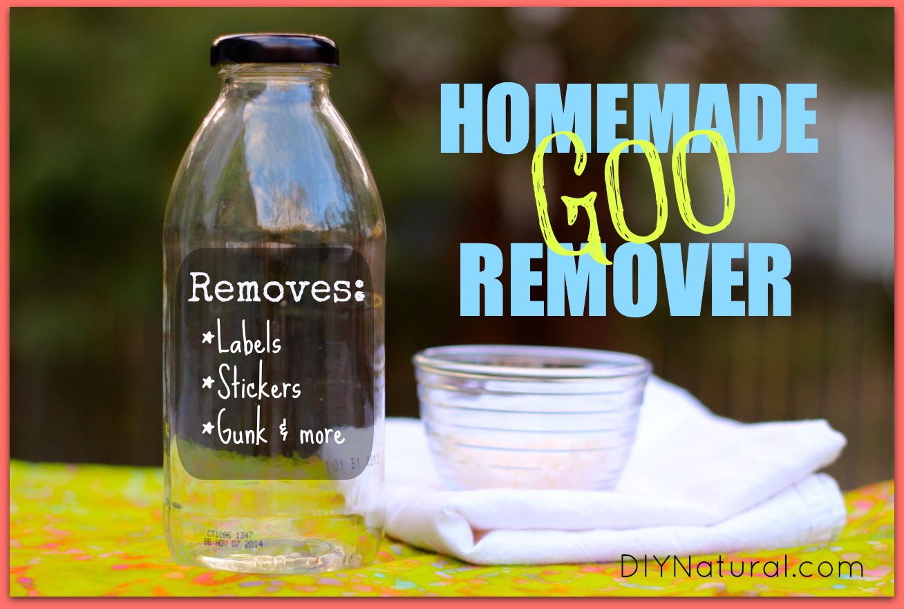 Adhesive Remover: A Natural Homemade Goo Gone Reicpe That Works!