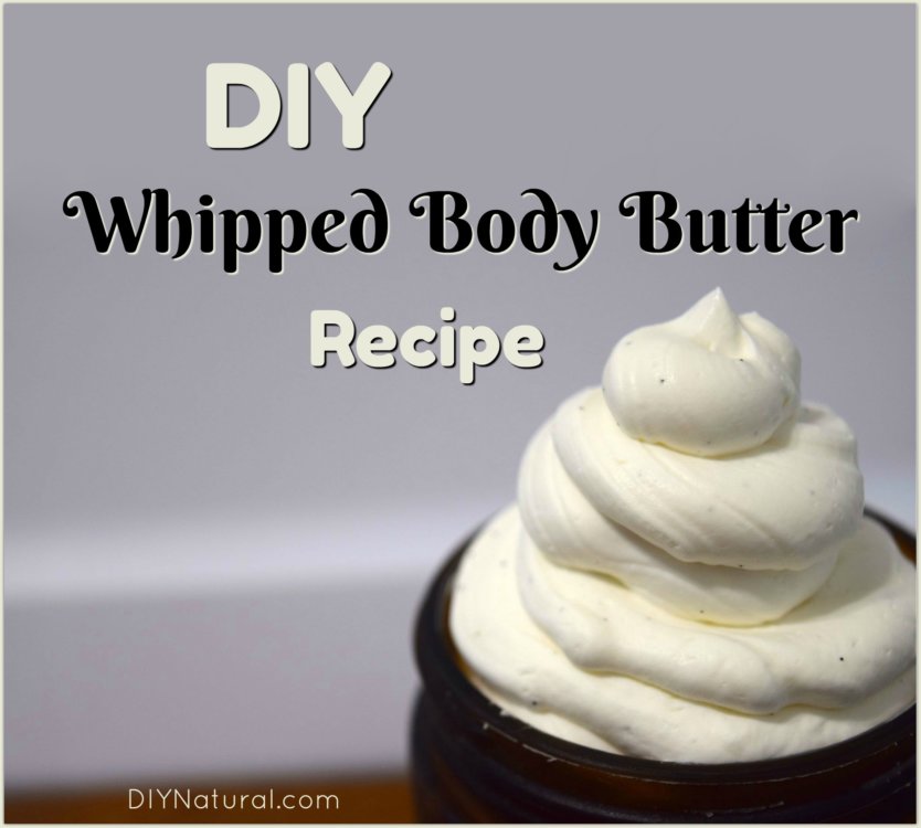 Body Butter Recipe Whipped DIY
