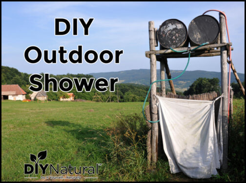 DIY Outdoor Shower