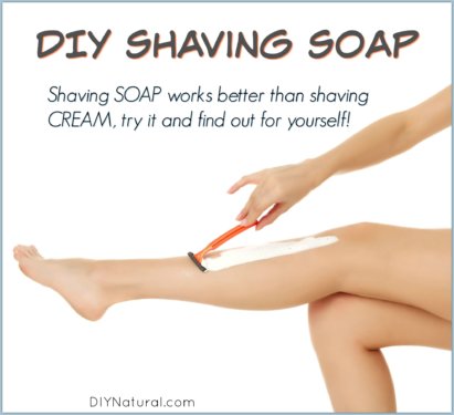 DIY Shaving Cream Soap