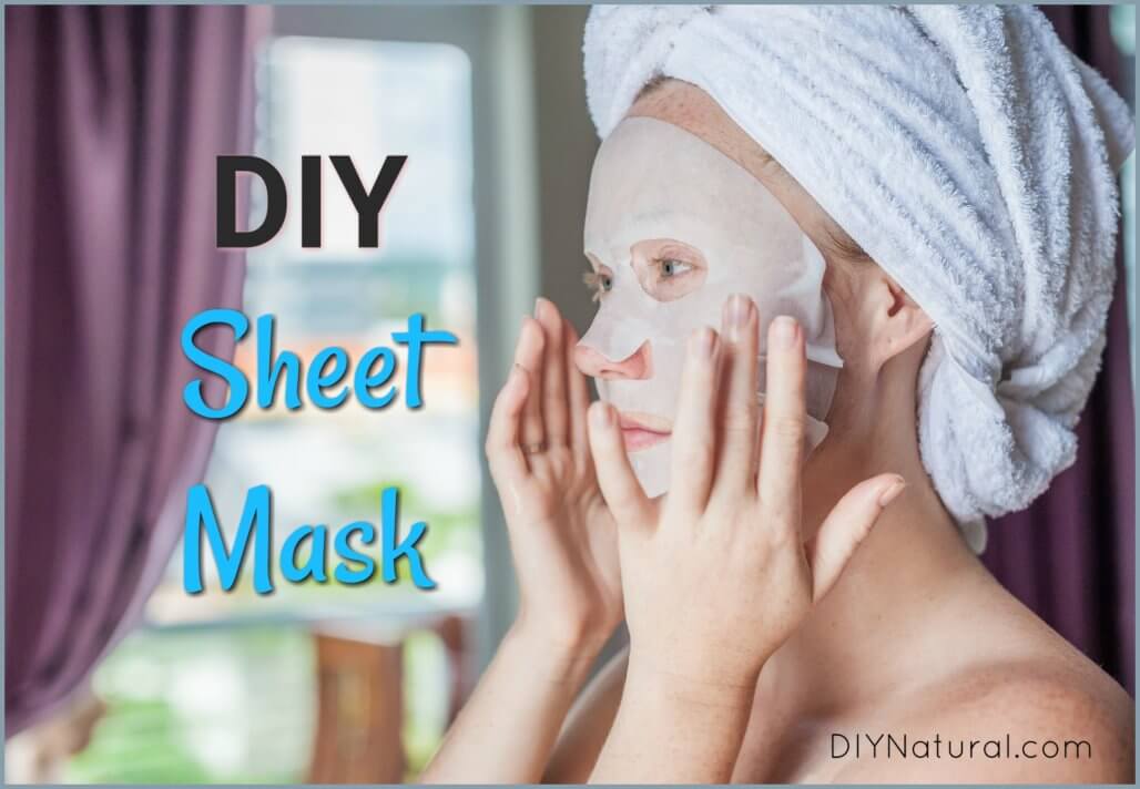 DIY Sheet Mask How to Make a Peel Off Face Mask