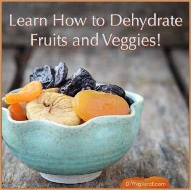 Dehydrating Fruit and Vegetables