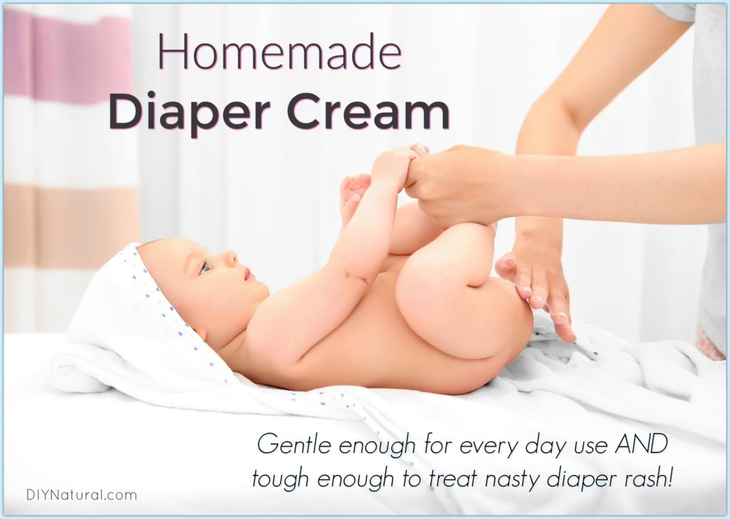 Homemade Diaper Rash Cream: A Natural