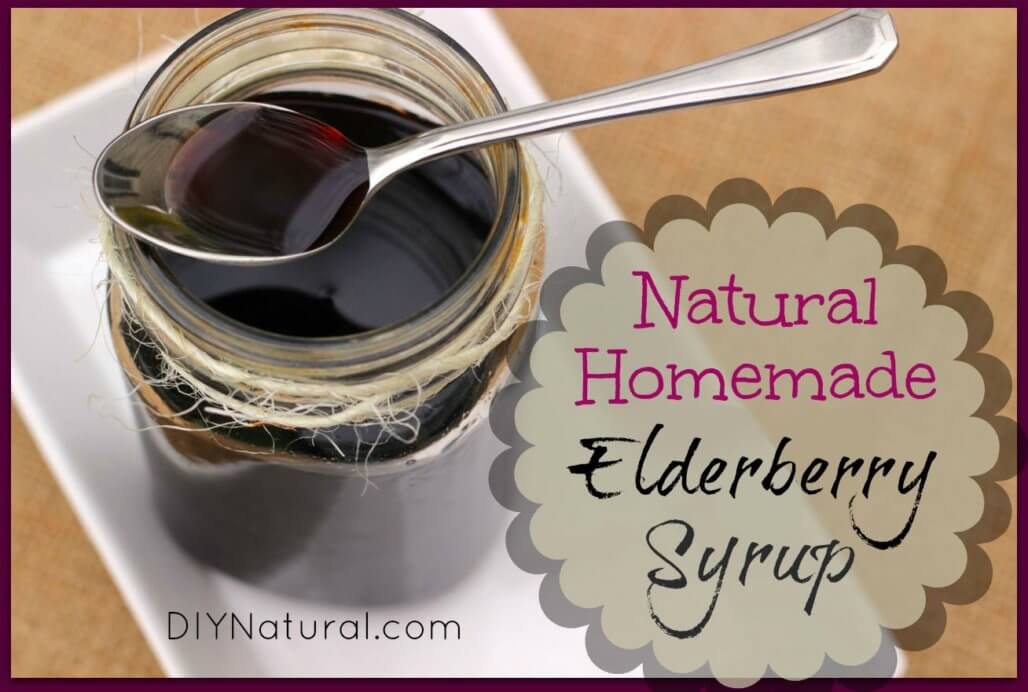 Elderberry Syrup Great For Colds Flu And Homemade Cough Syrup