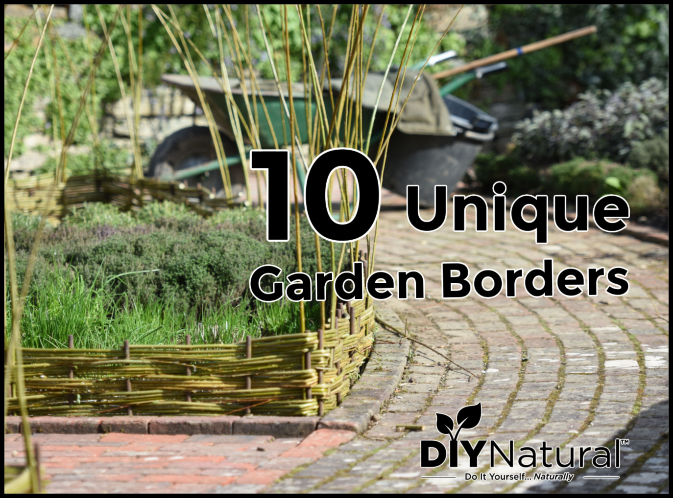 I love my garden but didn’t want garden borders like everyone else so I made this list of 10 unique and fun garden border edging ideas. Enjoy! I bou