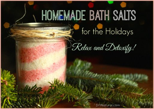 Homemade Bath Salts Detox Holidays