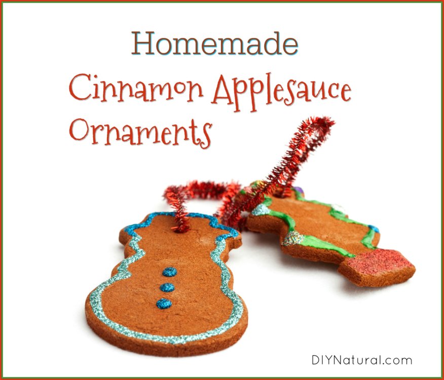 Cinnamon Applesauce Ornaments