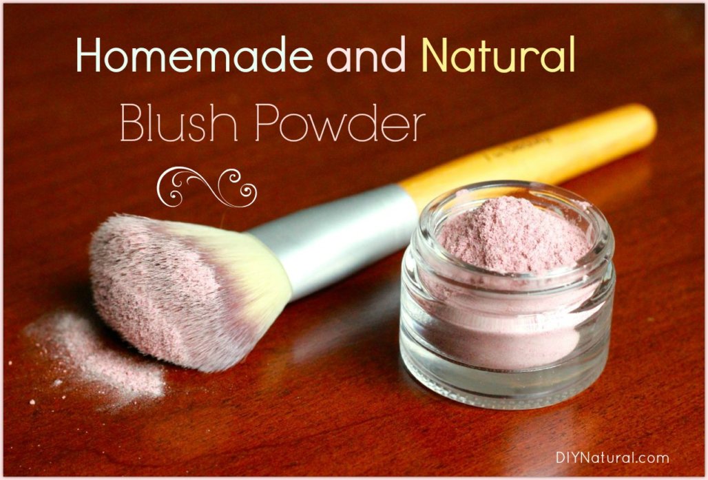 Homemade Cosmetics Blush Powder