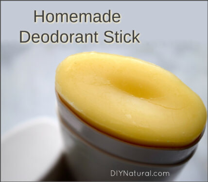 Homemade Deodorant Stick