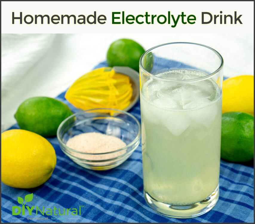 Yutmak ben hastayım Kanıt  Homemade Electrolyte Drink: Healthy Sports Drink For Hydration & Energy