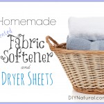 Homemade Fabric Softener Homemade Dryer Sheets