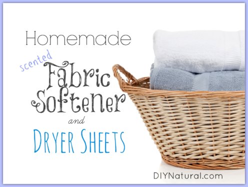 Homemade Fabric Softener Homemade Dryer Sheets