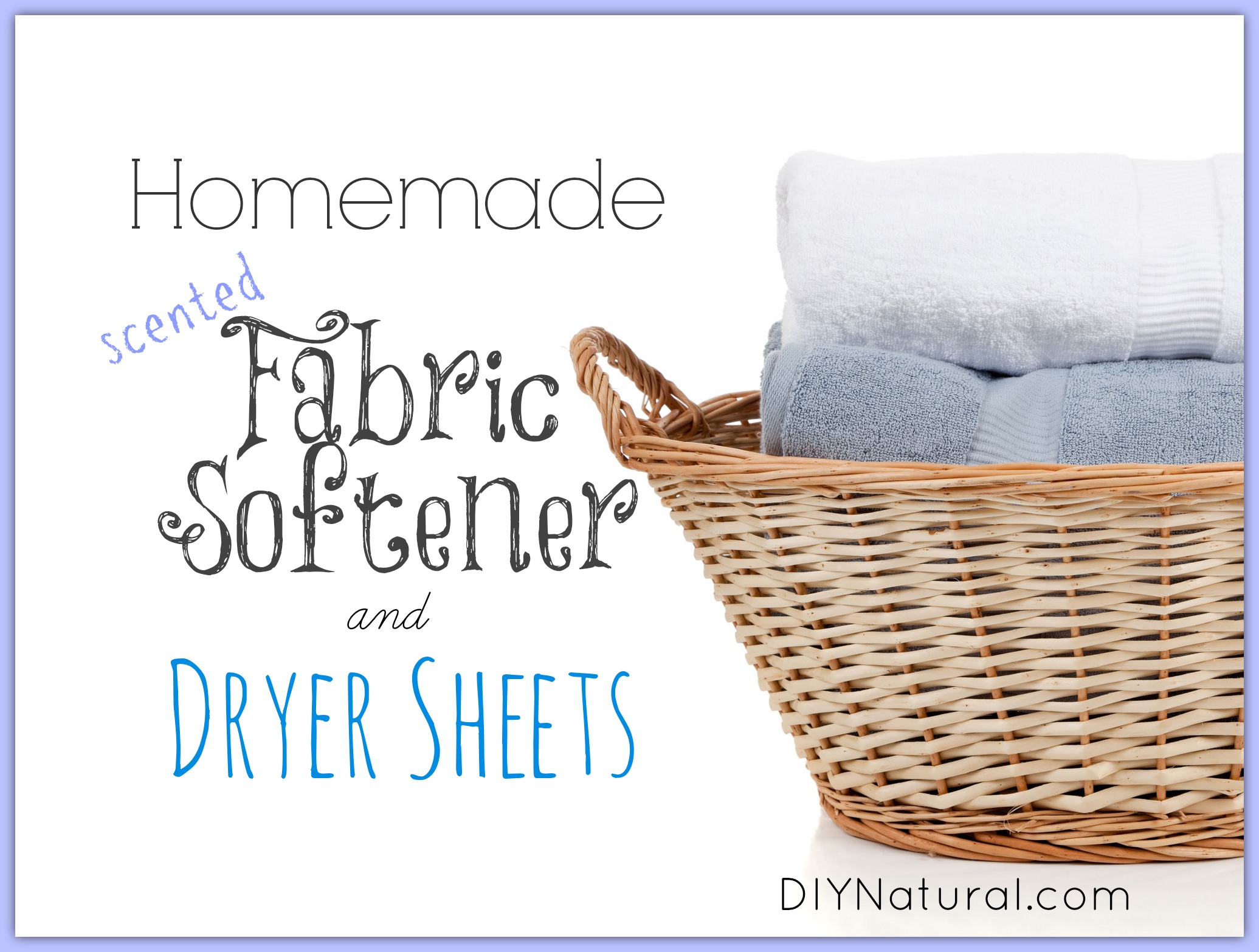 Homemade Fabric Softener and Homemade