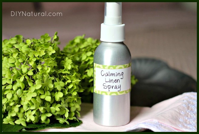 Homemade Linen Spray and Aromatherapy