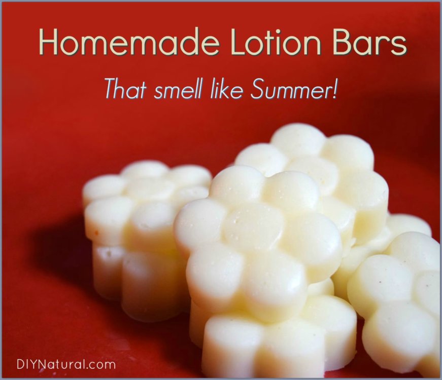 Lotion Bar Recipe: Natural Lotion Bars
