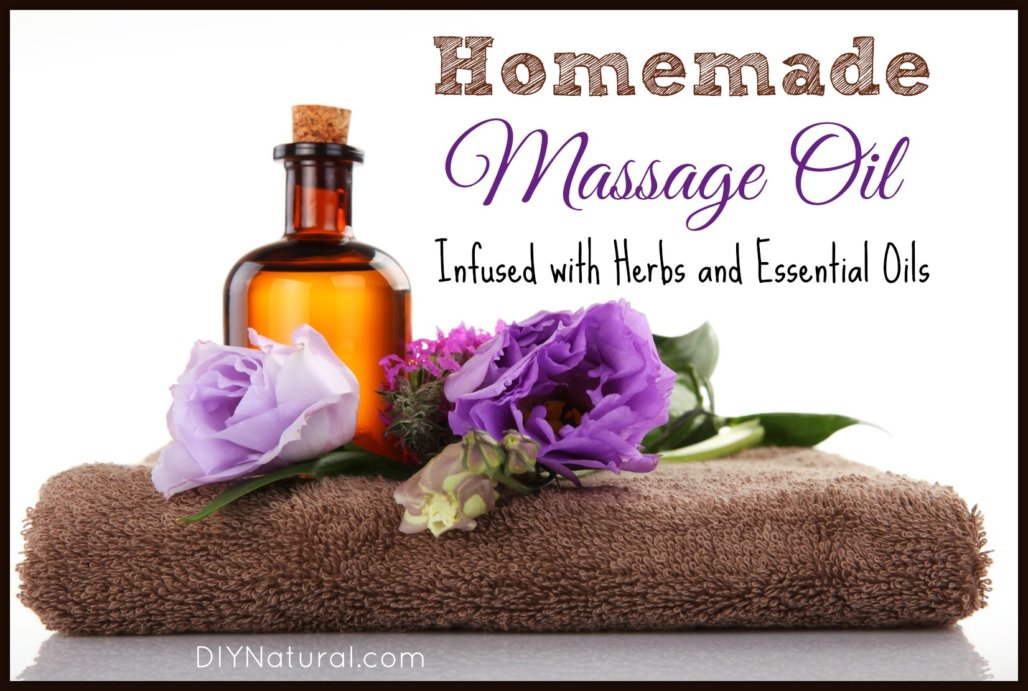 Homemade Massage Oil
