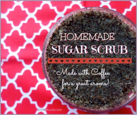 Homemade Sugar Scrub Coffee