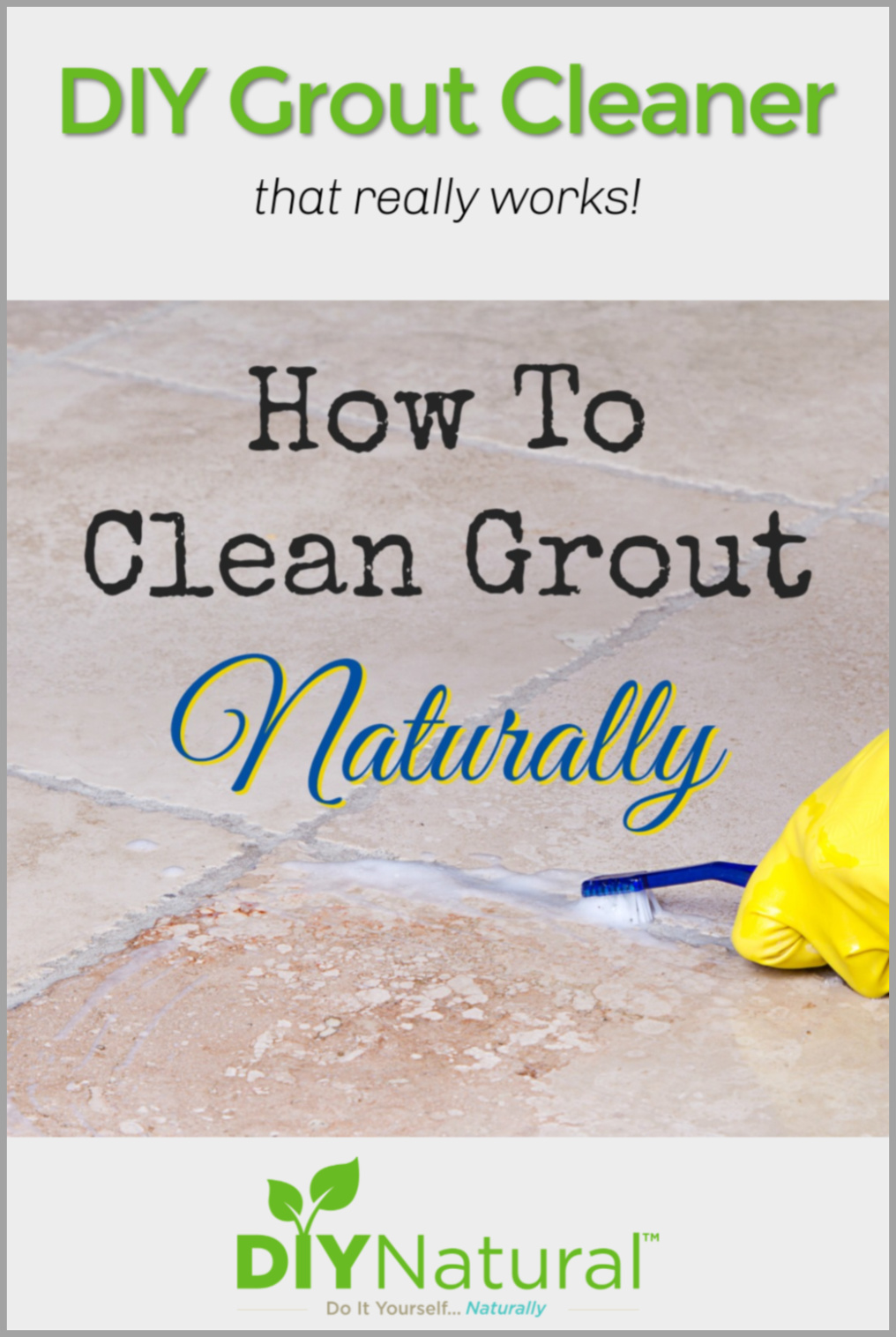 How To Clean Grout A Natural Diy Grout Cleaner That Works Great