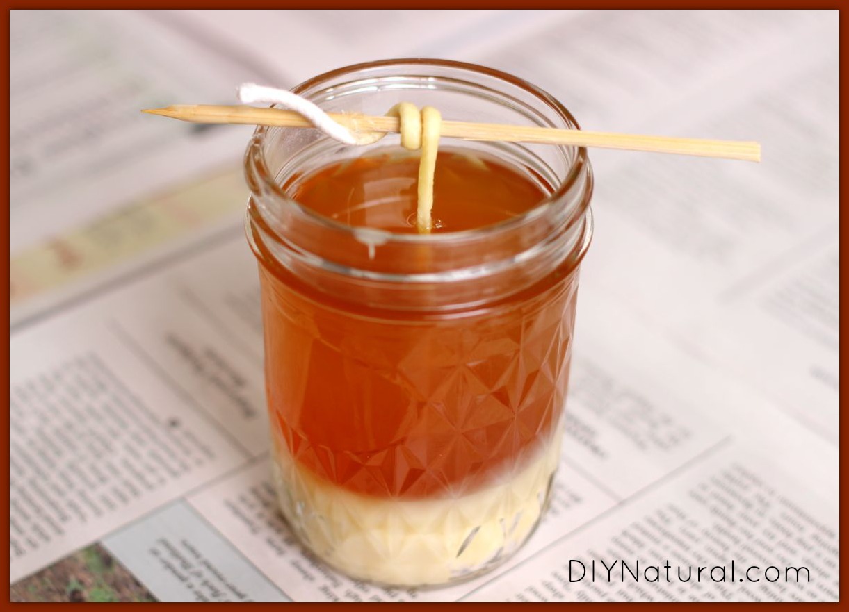 How To Make Beeswax Candles 6