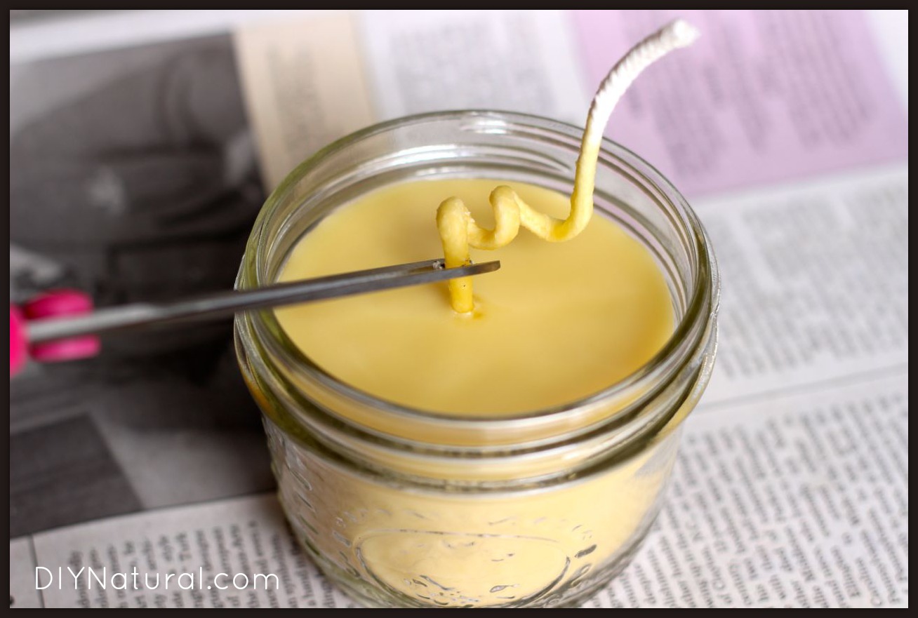 How To Make Beeswax Candles 7