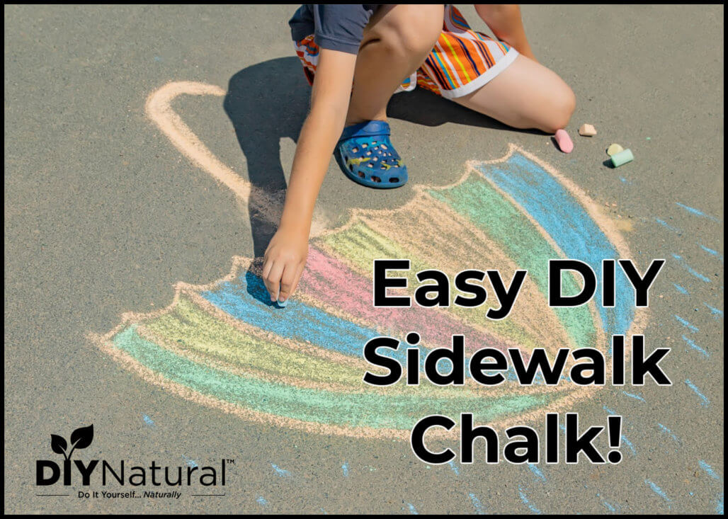 Make Easy DIY Sidewalk Chalk
