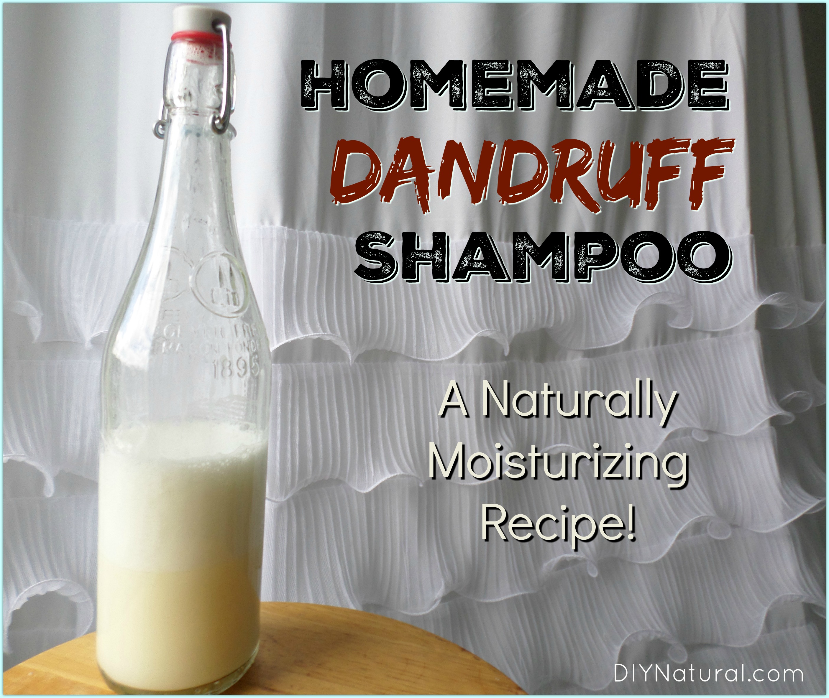 A Homemade Dandruff Shampoo Recipe
