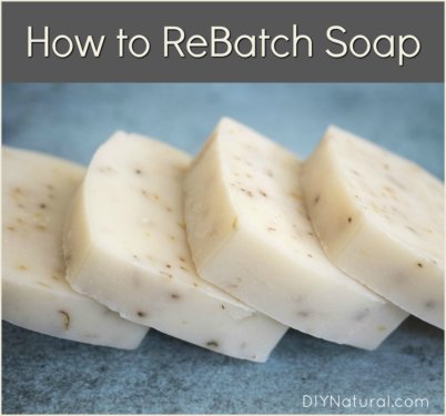 Rebatching Soap