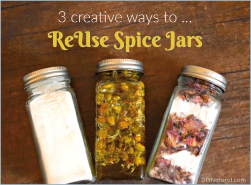 Reuse Spice Jars Glass