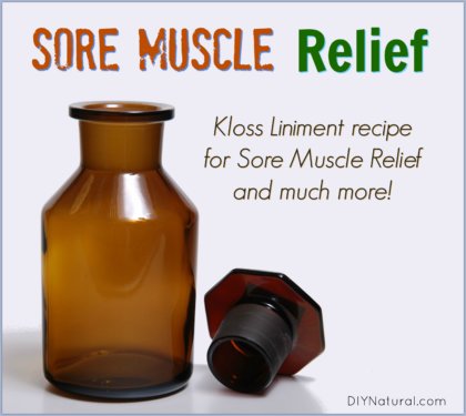 Sore Muscle Relief Liniment