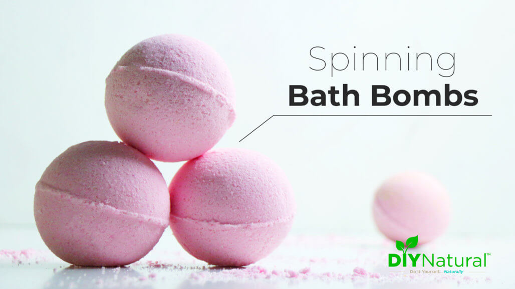 The Best Fizzing & Spinning DIY Bath Bomb Recipe
